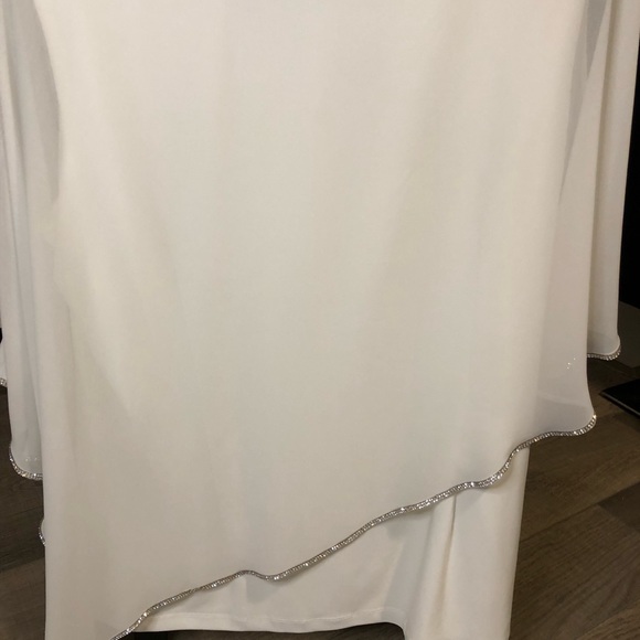 Beautiful going out top shirt with crystal plus size - Picture 6 of 11